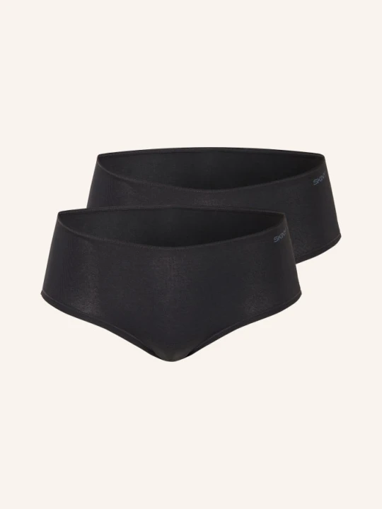 Zdjęcie produktu Skiny Zestaw 2 Sztuk Majtek Skiny Advantage Cotton Stretch schwarz CZARNY