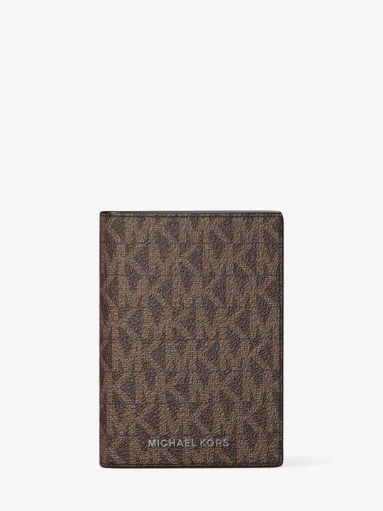 Zdjęcie produktu Składane etui na karty Hudson z charakterystycznym logo Michael Kors