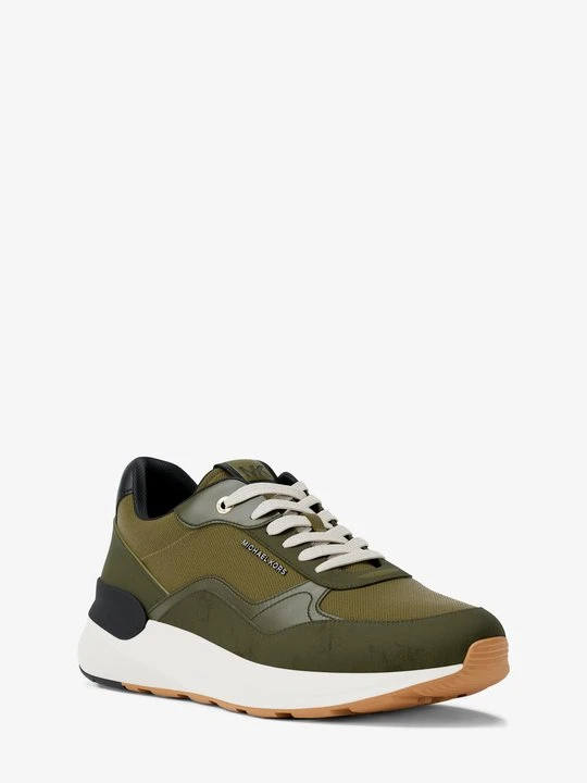 Zdjęcie produktu Skórzane buty sportowe Trevor z plecionym diagonalem Michael Kors