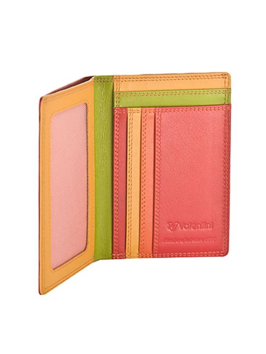 Zdjęcie produktu Skórzane etui na dokumenty Colors 010 czerwone Valentini