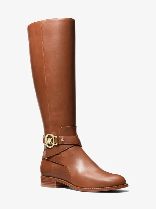 Zdjęcie produktu Skórzane kozaki Rory Michael Kors BRĄZOWY (Brązowy)