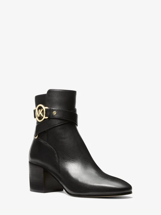 Zdjęcie produktu Skórzane kozaki Rory Michael Kors CZARNY (Czarny)