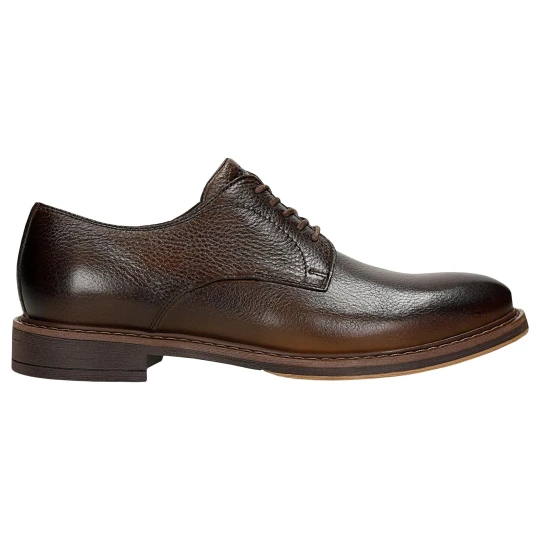Zdjęcie produktu Eleganckie brązowe półbuty męskie ze skóry licowej 10226-53 Wojas