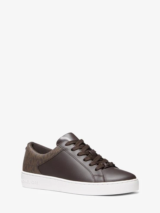 Zdjęcie produktu Skórzane sneakersy Keaton z charakterystycznym logo Michael Kors BRĄZOWY (Brązowy)