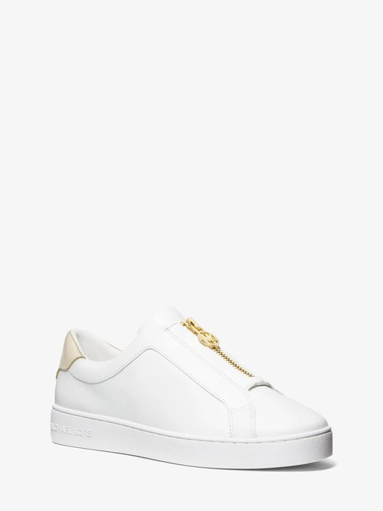 Zdjęcie produktu Skórzane sneakersy na zamek Keaton Michael Kors BLADOZŁOTY (Złoty)