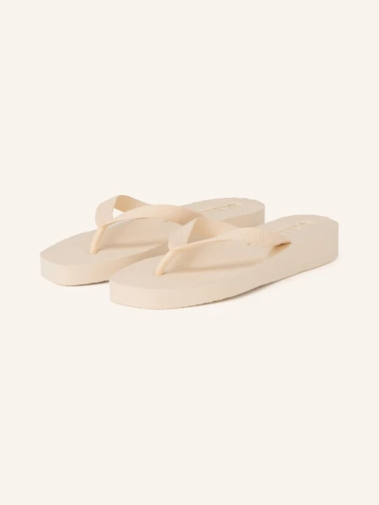 Zdjęcie produktu Sleepers Sandały Z Rozdzielonymi Palcami Tapered Platform beige