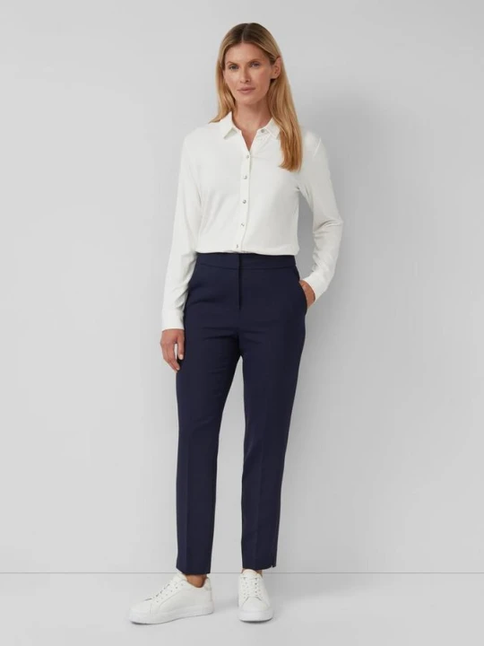 Zdjęcie produktu Slim: Eleganckie spodnie 7/8 s.Oliver niebieski