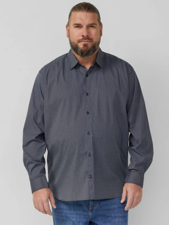 Zdjęcie produktu Slim fit: wzorzysta koszula z kołnierzykiem Kent s.Oliver