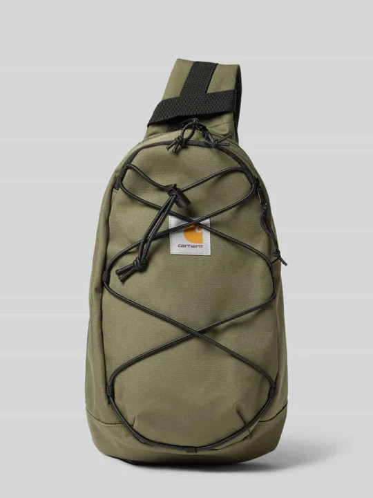Zdjęcie produktu Sling bag z naszywką z logo model 'Kyle' Carhartt WIP Ciemnozielony