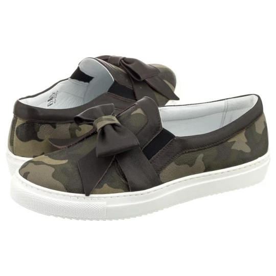 Zdjęcie produktu Slipony Moro Khaki B1079 / ANDREA (CH39-a) CheBello