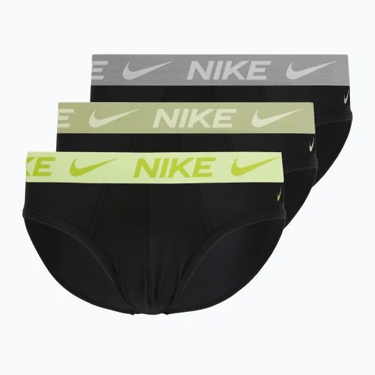 Zdjęcie produktu Slipy męskie Nike Dri-Fit Essential Micro 3 pack folkstone gray Czarny