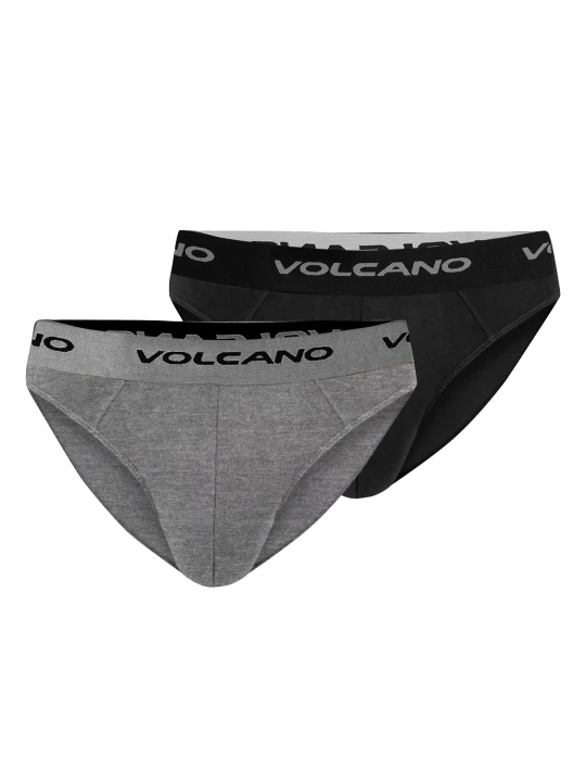 Zdjęcie produktu Slipy męskie U-ROBUST Volcano Szary melanż - Grafitowy