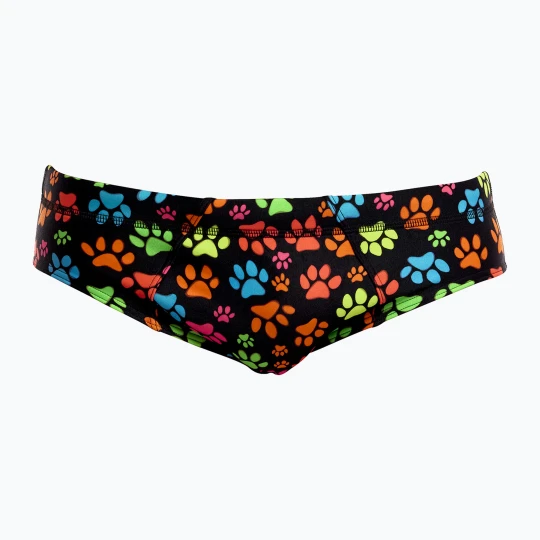 Zdjęcie produktu Slipy pływackie męskie Funky Trunks Seamed Briefs pawsome