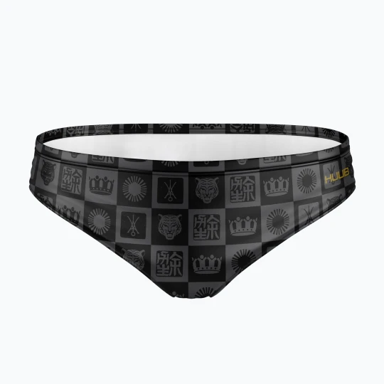 Zdjęcie produktu Slipy pływackie męskie HUUB Brief Yee black / orange Szary