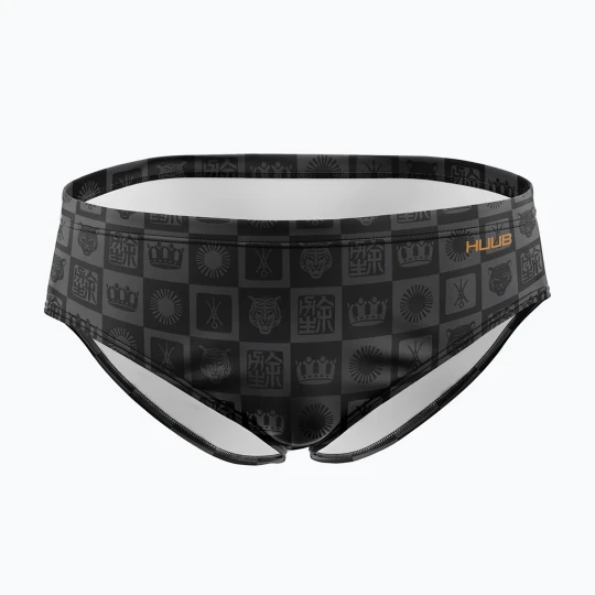 Zdjęcie produktu Slipy pływackie męskie HUUB Trunk Yee gray / orange Szary