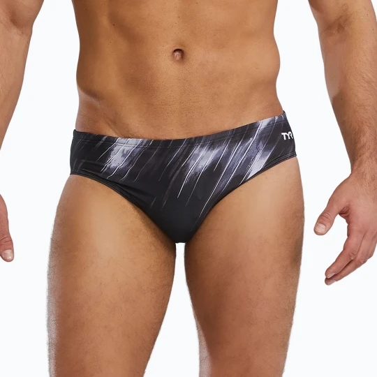 Zdjęcie produktu Slipy pływackie męskie Tyr Durafast Elite Cycloid titanium Szary
