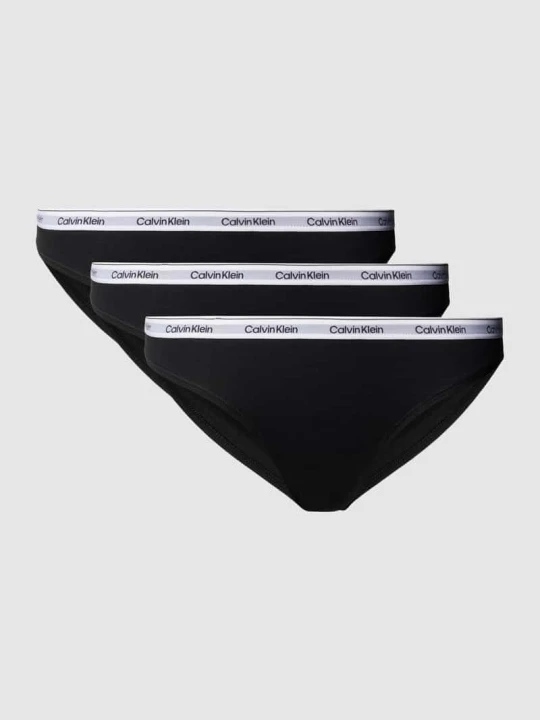Zdjęcie produktu Slipy w jednolitym kolorze w zestawie 3 szt. Calvin Klein