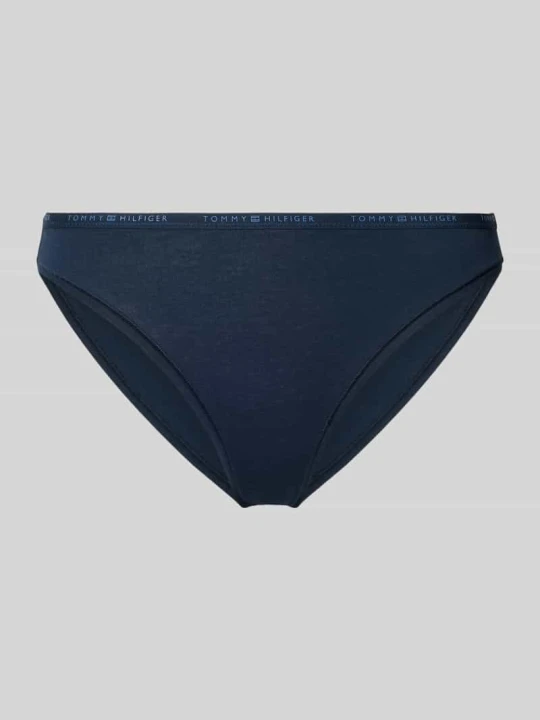Zdjęcie produktu Slipy z bawełny mieszanej Tommy Hilfiger Granatowy