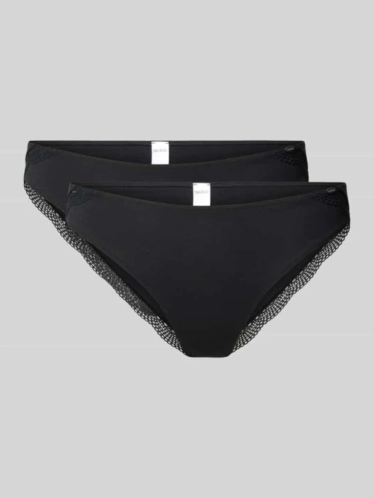 Zdjęcie produktu Slipy z detalem z logo SKINY Czarny