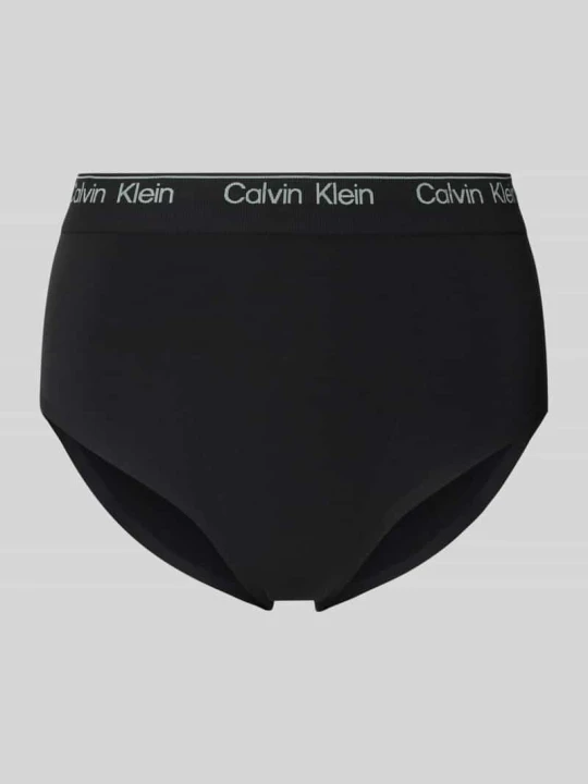Zdjęcie produktu Slipy z elastycznym pasem z logo Calvin Klein Czarny