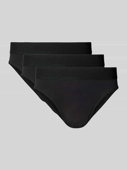 Zdjęcie produktu Slipy z pasem z logo w zestawie 3 szt. MCNEAL Czarny