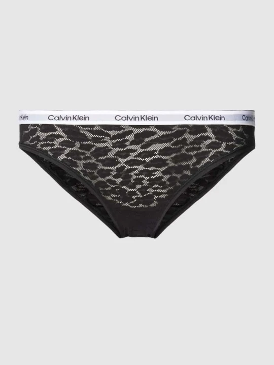 Zdjęcie produktu Slipy z paskiem z logo Calvin Klein Czarny