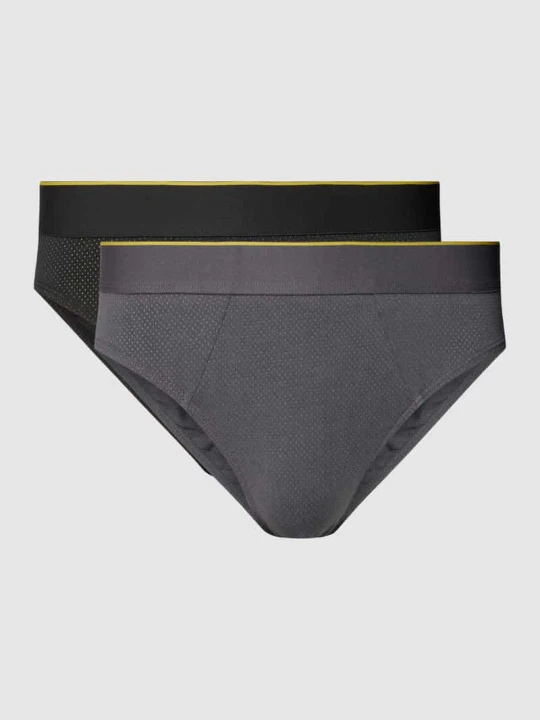 Zdjęcie produktu Slipy ze wzorem na całej powierzchni w zestawie 2 szt. model ‘EVER AIRY’ Sloggi Czarny