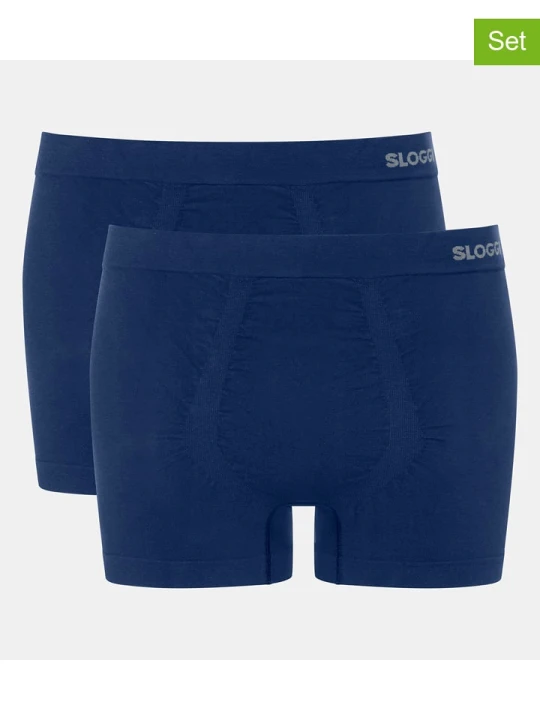 Zdjęcie produktu Sloggi Bokserki (2 pary) "Go Smooth" w kolorze granatowym rozmiar: XXL