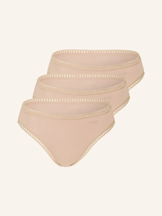 Zdjęcie produktu Sloggi Figi Go Crush, 3 Szt. braun JASNOBRĄZOWY