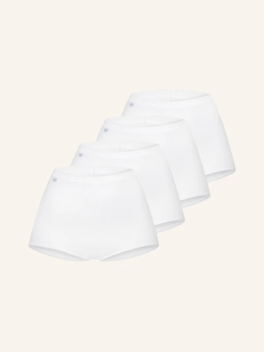 Zdjęcie produktu Sloggi Figi Pełne Basic+, 4 Szt. weiss BIAŁY