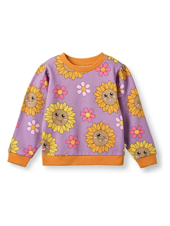 Zdjęcie produktu Småfolk Bluza w kolorze fioletowym rozmiar: 104/110