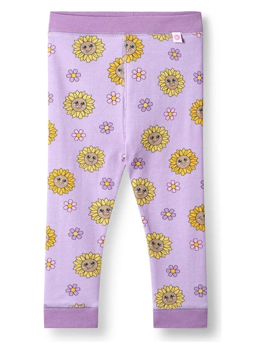 Zdjęcie produktu Småfolk Legginsy w kolorze fioletowym rozmiar: 74