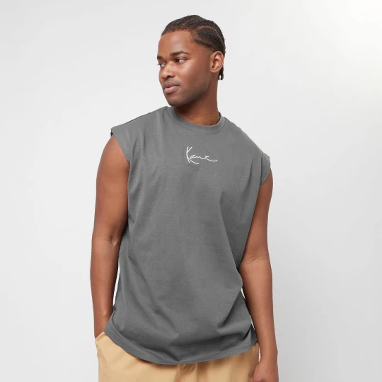 Zdjęcie produktu Small Signature Essential Sleeveless Tee Karl Kani szary
