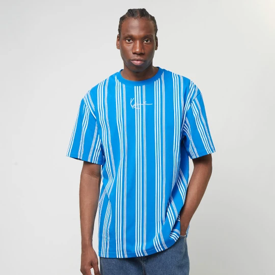 Zdjęcie produktu Small Signature Striped Tee Karl Kani niebieski