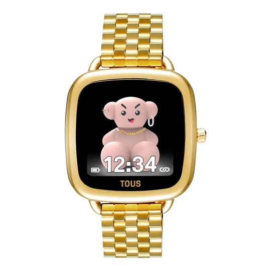 Zdjęcie produktu Smartwatch D-Connect Ze Złotą Stalową Bransoletą Ipg. - Tous
