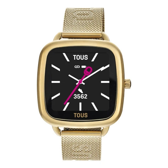 Zdjęcie produktu Smartwatch D-Connect Ze Złotą Stalową Bransoletą Ipg. - Tous