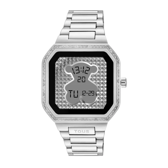 Zdjęcie produktu Smartwatch Z Bransoletą Ze Stali I Cyrkoniami B-Connect - Tous srebrny
