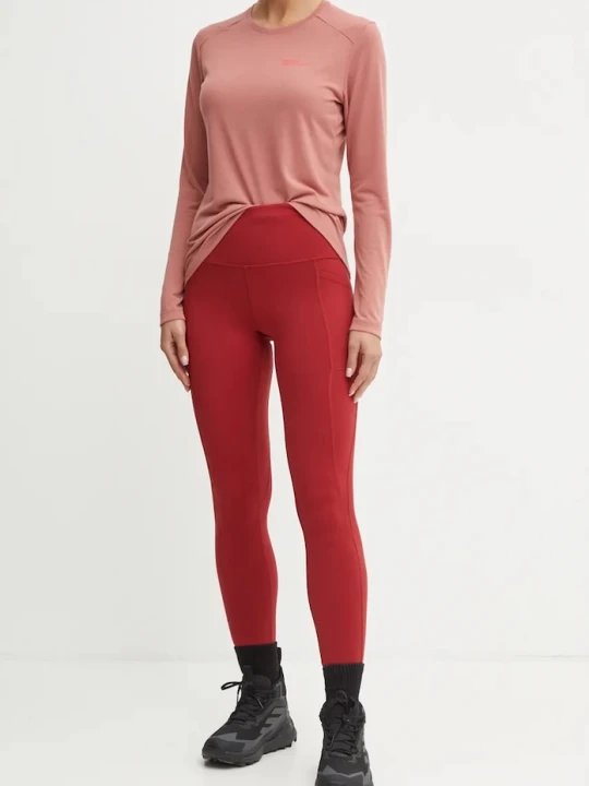 Zdjęcie produktu Smartwool legginsy sportowe Active czerwony
