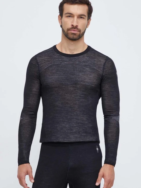 Zdjęcie produktu Smartwool longsleeve funkcyjny Intraknit Thermal Merino czarny