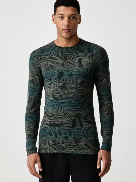 Zdjęcie produktu Smartwool longsleeve funkcyjny męski z wełny merino zielony