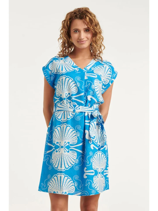 Zdjęcie produktu Smashed Lemon Sukienka w kolorze niebieskim rozmiar: M