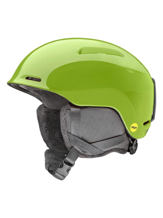 Zdjęcie produktu SMITH Kask narciarski "Glide Mips" w kolorze zielonym rozmiar: 48-52 cm