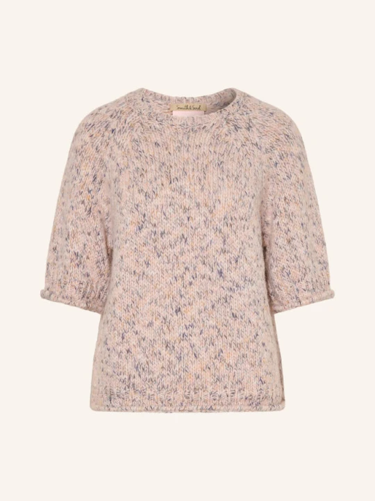 Zdjęcie produktu Smith & Soul Dzianinowa Koszulka Z Brokatową Przędzą rosa różowy