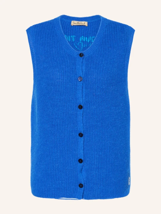 Zdjęcie produktu Smith & Soul Kamizelka Z Dzianiny blau NIEBIESKI