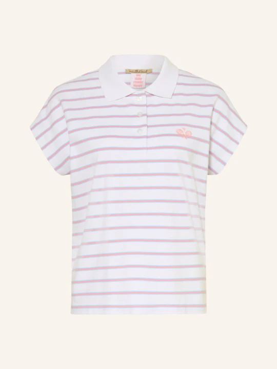 Zdjęcie produktu Smith & Soul Koszulka Polo Z Pikowanym Wzorem blau