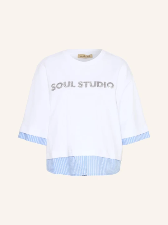 Zdjęcie produktu Smith & Soul Koszulka Z Cekinami weiss