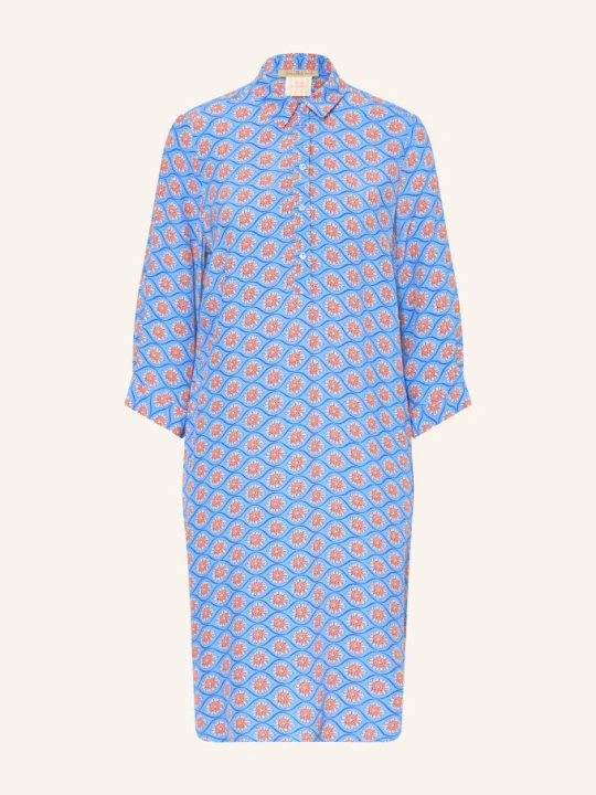 Zdjęcie produktu Smith & Soul Sukienka Koszulowa Z Rękawami 3 / 4 blau beżowy