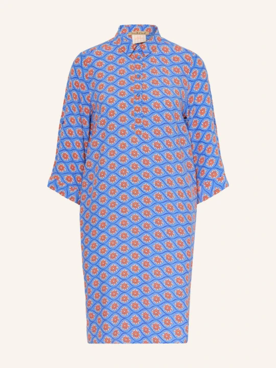 Zdjęcie produktu Smith & Soul Sukienka Koszulowa Z Rękawami 3 / 4 blau beżowy