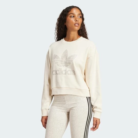 Zdjęcie produktu Snake Crew Sweatshirt Adidas Wonder White