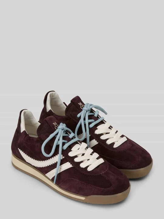 Zdjęcie produktu Sneaker Low z licowej skóry bydlęcej model 'Mila 2' Marc O'Polo Ciemnobrązowy